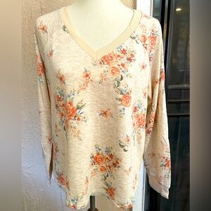 Soft Floral Top